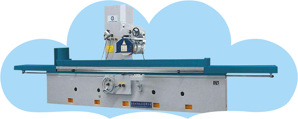 Horizontal axis table grinding machine