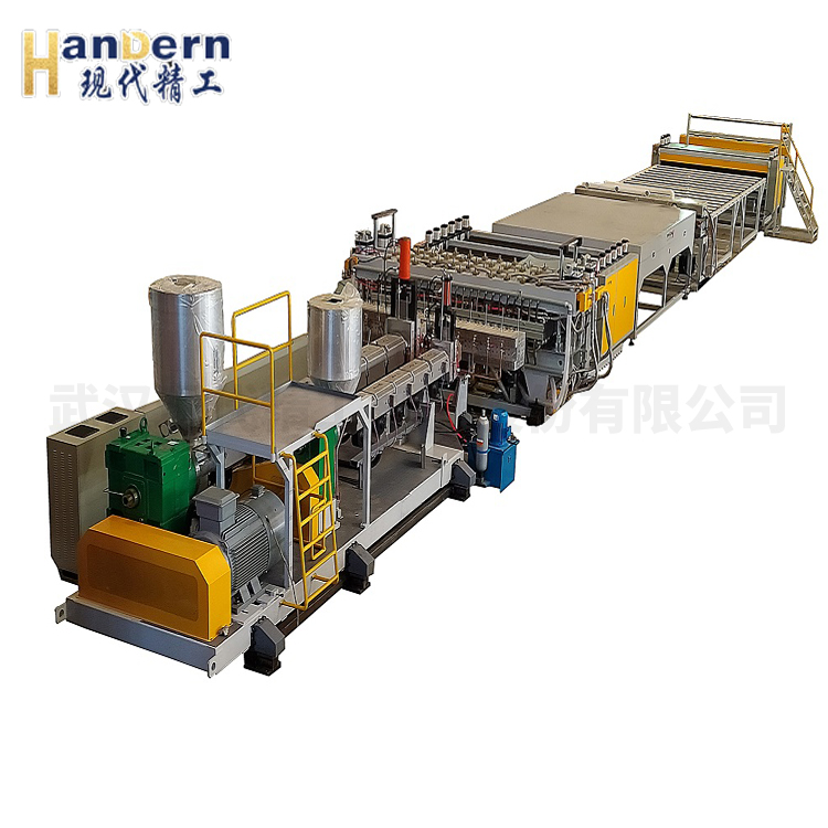 What are the methods to improve the operational efficiency of hollow board production lines