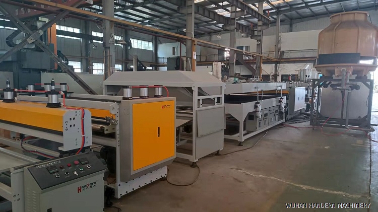 PP hollow board production line 3