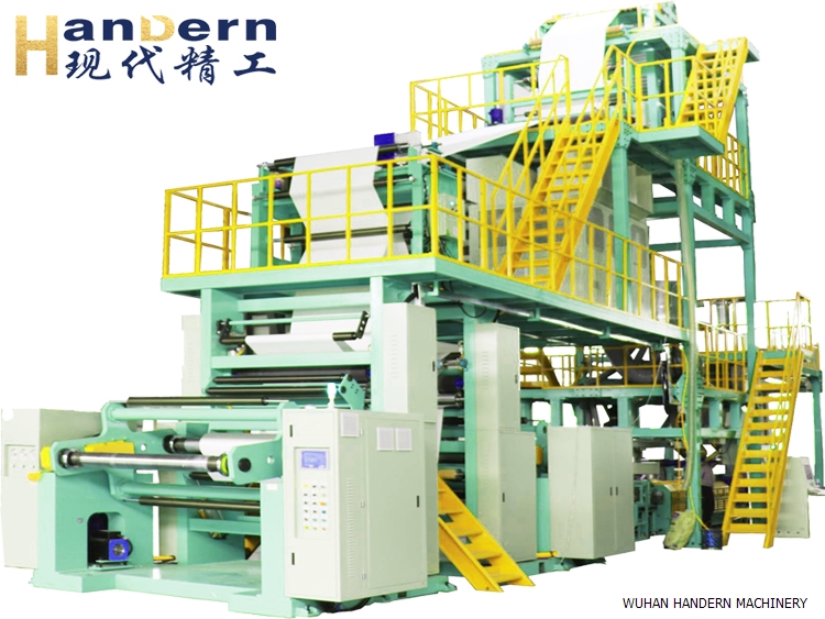 Blown film stone paper production line Blown film stone paper production line