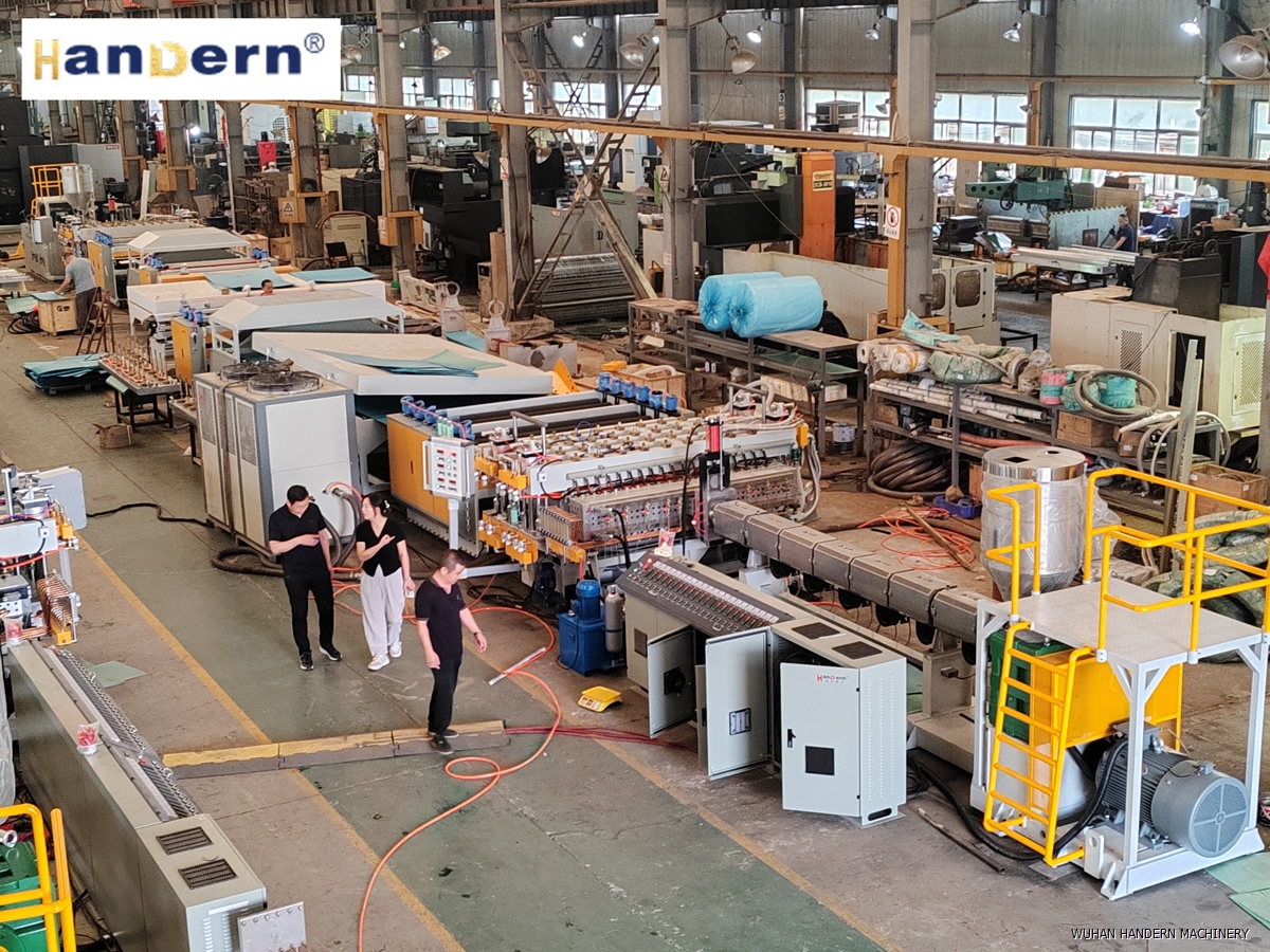 PP Hollow Sheet Extrusion Line
